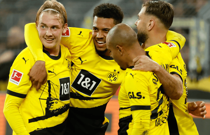 关于多特蒙德主场大胜，豪取三分暂时稳固前四位置的信息