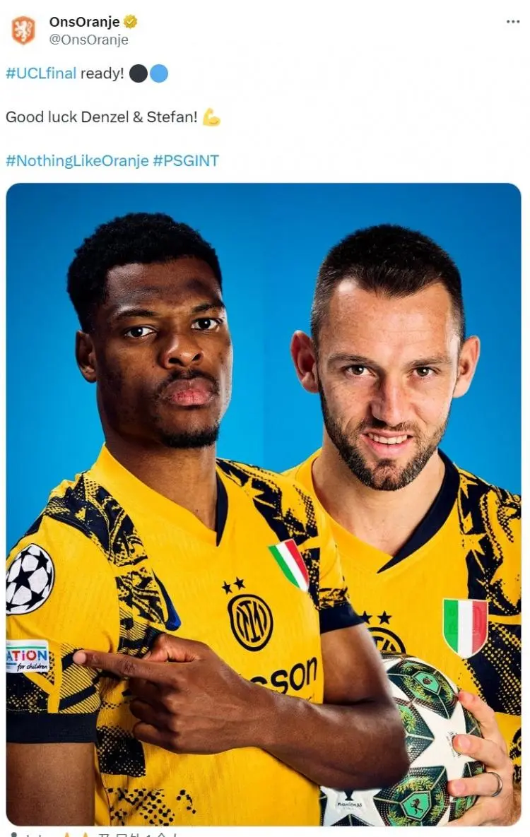 包含荷兰队准备就绪，为合作杯做最终准备的词条