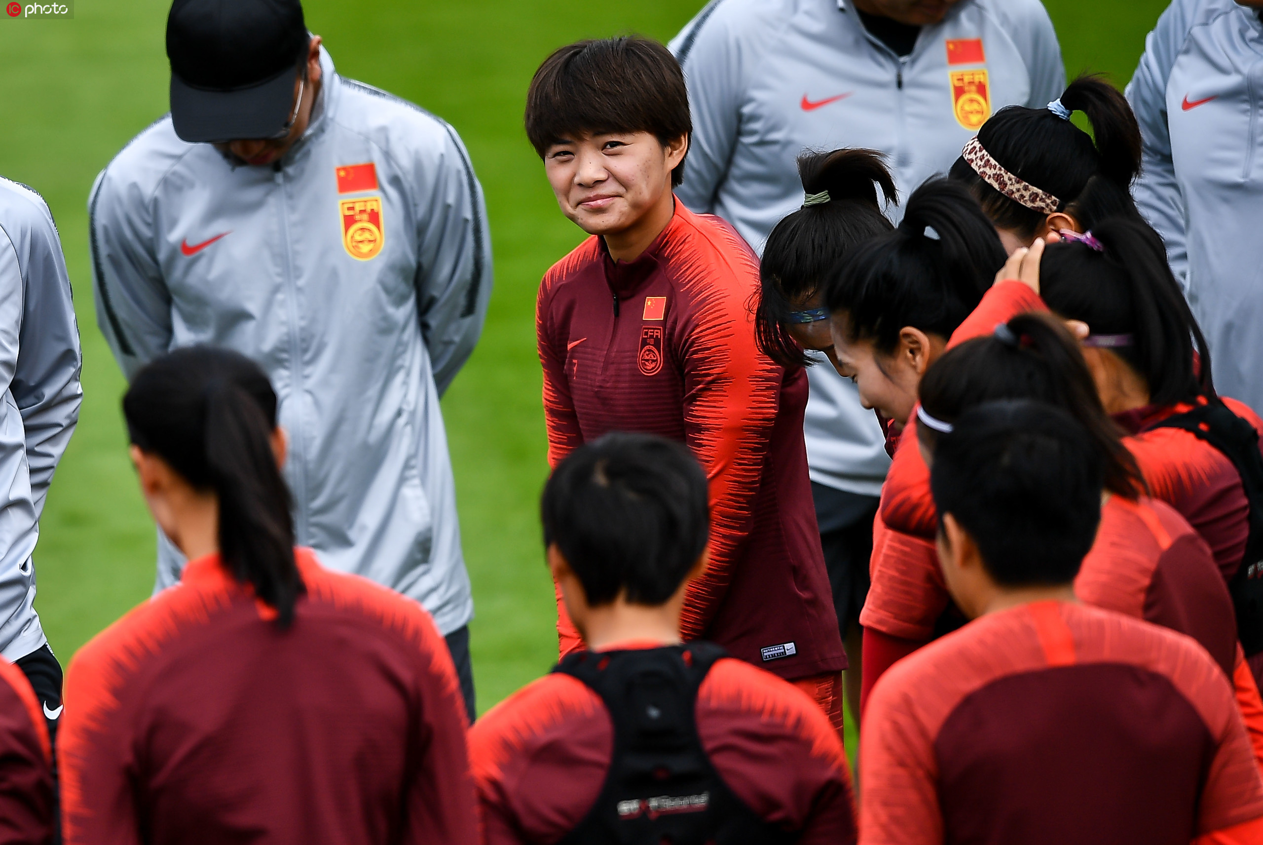 关于中国女足备战奥运昂扬训练：志在必胜的信息